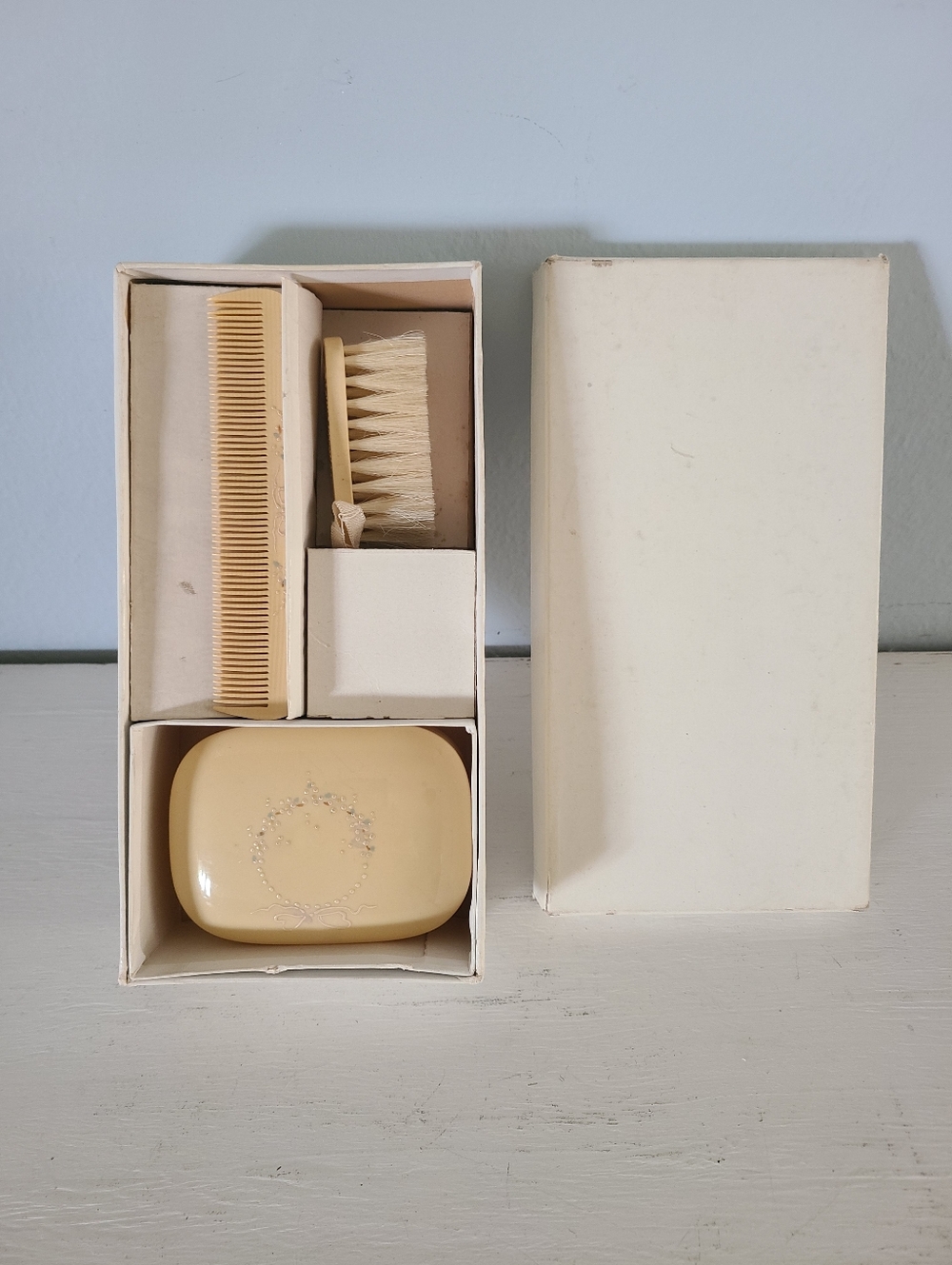 Vintage Baby Nursery Vanity Set